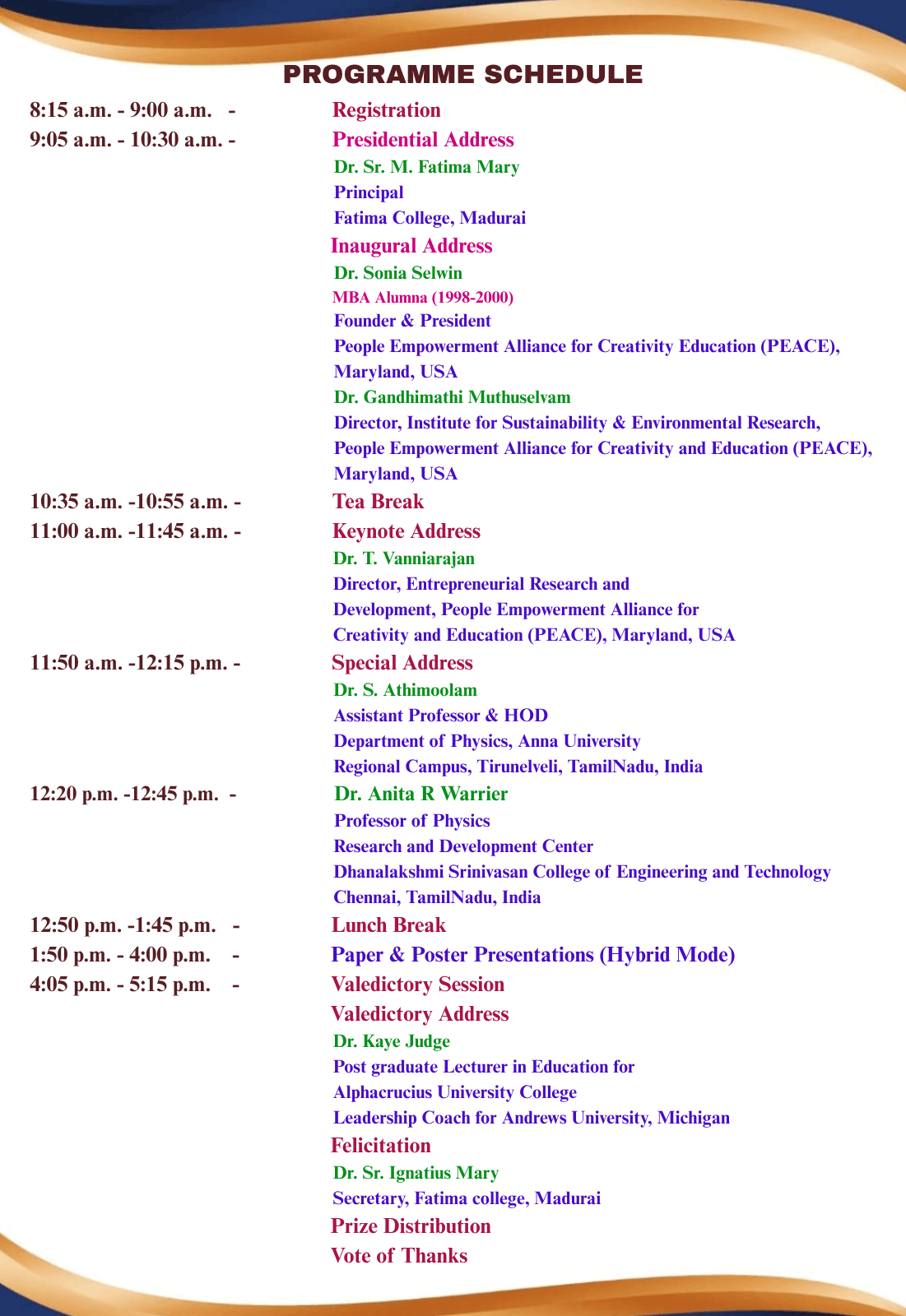 ICTRSF 2026 programme schedule