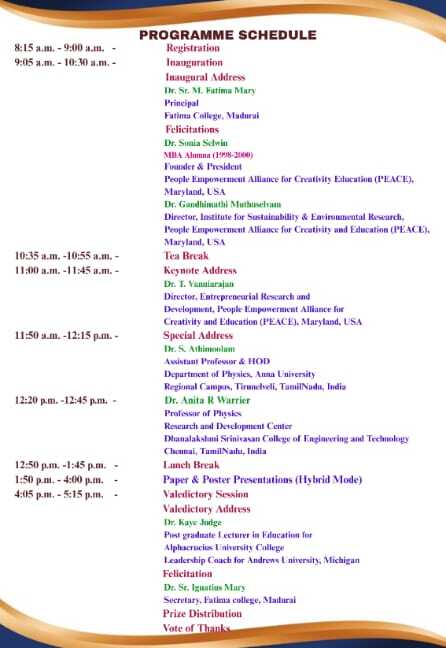 ICTRSF 2026 programme schedule